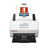 Epson RapidReceipt RR-600W Wireless Desktop Color 2-Sided Receipt & Document Scanner with ScanSmart AI PRO Receipt Management & PDF Software for PC & Mac, Touchscreen & 100-Page Auto Document Feeder