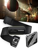 Garmin HRM 600 Premium Heart Rate Monitor with Running Dynamics, M–XL Strap (28"-42") – Compatible with Garmin Smartwatches & Cycling Computers – with Wearable4U PowerBank Bundle