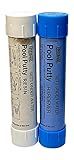 Epoxybond Atlas Pool Putty Epoxy Leak Sealer Kit + Valuable Instructional Videos by Swimming Pool Leak Detector [ Solves #1 DIYer Complaint [ So You Get it Right The 1Time ]