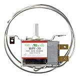 RUIAN Mini Fridge Thermostat, 2 Pin Fridge Freezer Thermostat Refrigerator Cold Temperature Control Universal WPF-20（Freezer Model）