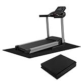 Molain Walking Pad Mat, Foldable Treadmill Mat for Hardwood Floors & Exercise Equipment- 68x24 Inch Non-Slip Gym Floor Protection, Shock Absorption for Carpet & Home Workout