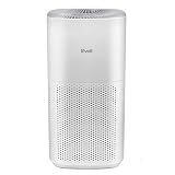 Levoit Air Purifiers for Home Large Room Up to 2933 Ft² With HEPA Sleep Mode, AHAM VERIFIDE, Smart WIFI, PM2.5 Monitor, 3-in-1 Filter For Smoke, Pet Allergies, Dust, Alexa Control, Core 600S-P, White
