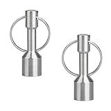 YukaBa Keychain Magnet Tester for Gold, Silver, Jewelry & Precious Metals with Rare Earth Neodymium Magnets (2 Pack)