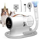 AIRROBO Dog Grooming Vacuum Kit,12000Pa Strong Pet Vacuum for Shedding,Grooming Hai,Quiet,PG100,2L Large Capacity