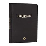 Intelligent Change 3-Month Productivity Planner 2025, Productivity Tools for Time Management & Mindfulness, Daily Planner To Do List, A5 Undated Quarterly Planner (Black)