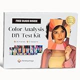 Color Analysis Kit DIY – 36 Face Frame Drapes for Seasonal Color Analysis | Includes Guide & Rating Sheet | Color Draping Kit for Women, Makeup & Fashion Enthusiasts | Chromawings