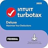 TurboTax Desktop Deluxe 2025, Federal Tax Return [PC/Mac Download]
