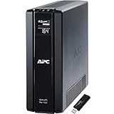 APC UPS Battery Backup Surge Protector with AVR, 1500VA, APC Back-UPS Pro (BR1500G) Bundle Including 16GB DataTraveler