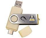 Kali Linux Bootable USB Flash Drive for PC – Cybersecurity & Ethical Hacking Operating System – Run Live or Install Full Penetration Testing Toolkit with 600+ Security Tools
