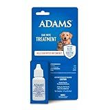 Adams Ear Mite Treatment for Dogs and Cats Over 12 Weeks, Kills Ear Mites On Contact, Relief for Dogs and Cats Suffering from Ear Mites, Soothing Aloe and Lanolin Formula 0.5 Fl Oz