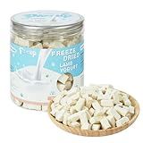 PAWUP Freeze Dried Sheep Milk Yogurt Flavor, Gentle Sheep Milk Dog Treats for Sensitive Stomachs Puppies, 2.8 oz