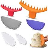 6 Pcs Cake Arch Guide Tool Set, Swag Marker & Piping Guide, 4-10 Inch Cakes