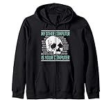 Cyber Hacker, Computer Security Expert, Cybersecurity Zip Hoodie