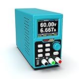 Programmable 400W DC Power Supply (0-60 V 0-20 A) 110V Input High Precision 4-Digit Multiple Protection with PC Software and USB Charging