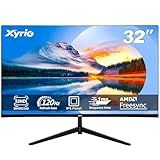 Computer Monitor, 4K Computer Monitor (3840 x2160) up to 120Hz, Gaming Monitor 32", Gaming Monitors w/ 99% sRGB, AMD FreeSync, IPS Panel,Computer Monitors w/ 1ms Display, VESA Mountable, Black