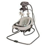 Graco DuetSoothe 2-in-1 Portable Baby Swing & Rocker, Winslet