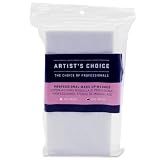 Artist's Choice Makeup Wedges, 100 Pack Triangle Cosmetic Sponges for Foundation, Blush, Concealer, and Eye Shadow, Crisp Edges for Precise Blending and Smoothing, Latex-Free, Single-Use