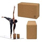 Gaiam Cork Yoga Brick -2PK - CORK