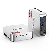 ACEMAGIC K1 Mini PC AMD Ryzen 4300U (Up to 3.7GHz), 8GB DDR4 256GB SSD, Mini Computer with Radeon Graphics, 4K Triple Display USB-C 28W Performance, Ethernet VESA, WiFi/BT, Business & Home Office