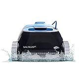 Dolphin Nautilus CC Automatic Robotic Pool Vacuum Cleaner, Wall Climbing Scrubber Brush, Top Load Filter Access, Ideal for Above/In-Ground Pools up to 33 FT in Length