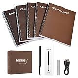 Ophaya Sync Smart Pen and A5 Notebook(5-Pack) for Note Taking|Thanksgiving Gifts for Adults Women Men Coworkers Teachers Students Guest Friends | Sync Notes to Phone/Tablet Instantly/Convert to Text