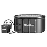 AS ColdPlunge Ice Bath Chiller & Cold Plunge Tub Kit, 1/3HP Cold Plunge Chiller with External Pump & Filter, XXL 148Gal Upgraded Ice Pod, Cold Plunge Tub with Water Chiller for Cold Therapy Recovery