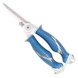 CUDA 8" Titanium Bonded Snips Durable Fishing Wire, Braid, Mono & Fluorocarbon Cutter for Saltwater & Freshwater Use with Internal Spring