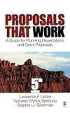 Proposals That Work: A Guide for Planning Dissertations and Grant Proposals (Proposals That Work: A Guide for Planning (Hardcover))