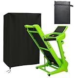 Folding Treadmill Cover, Dustproof UV Protection Running Machine Cover, Exercise Workout Equipment Protective with Drawstring, Storage Bag for Home Fitness Equipment Indoor & Outdoor