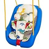 Toddler Swing Cushion - FEISIKE Baby Swing Outdoor Seat Insert Pad Compatible with Little Tikes Swings for Toddlers Age 1-3, Detachable and Washable(Swing Not Included)-AMB241