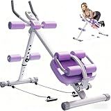 NidoDegato Ab Workout Equipment,6 in 1 Workout Equipment,Home Gym Equipment,Fitness equipment, Foldable, Knee Protection, Pulling the rope,WorkoutFor Stomach Workout,For Women/Men(350LB)