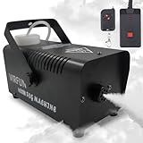 VIRFUN Fog Machine, Smoke Machine with Wireless&Wired Remote Control for Halloween, Party, Outdoor, Indoor and Stage Effect, 400W
