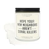 GLEECOSY Home Housewarming Scented Candle – Funny New House Warming Gift Ideas for Apartment, Neighbor, Homeowners