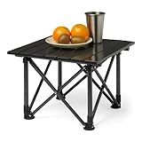 Amazon Basics Camping Table, Small, Folding, Camping Essentials, Black
