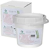 EZ on the Earth - Dry Cell Battery Recycling Container – 3.5 Gallon, Battery Disposal Bin with Lid That Holds up to 41.8 lbs Batteries - Recycling Pail with Cardboard Box