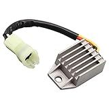 Replace 3303-132 SUKECA Voltage Regulator Rectifier 12V Fits For Arctic Cat 50 90 Utility 50 ATV Alterra 90 ATV DVX 50 90 ATV Fits For Kymco Mongoose 50 70 90 2X4 Rear Drum 31600-LBD4-900