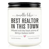 Funny Realtor Candle, Realtor Gifts for Women Men, Real Estate Agent Supplies, Closing Gift for Sellers, Funny Celebrate Reward Thank You Presents for Realtors, Salesperson, Broker, Realtor Supplies