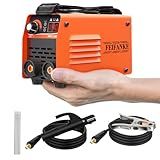 FEIFANKE 140A Stick Welder 110V, Small Mini Portable Welding Machine, 2 IN 1 ARC/Lift TIG Welder with IGBT Hot Start ARC Force Anti-Stick 5PCS Welding Rods, Best for Beginner