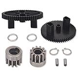 ZHIXING R-2280 NP08 Lawn Sweeper 60-Tooth Gears & R-2485Lh R-2485Rh Sweeper Gears Kit, Compatible with John-Deere/B-rinlyHardy STS 42" Lawn Sweeper, Fits STS-42, STS-420 Lawn Sweepers