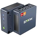 GMKtec Mini PC Gaming, K6 AMD Ryzen 7 7840HS Dual NIC LAN 2.5Gbps Desktop Computer, 32GB DDR5 (16GB*2) 1TB PCIe4.0 SSD, USB4.0, HDMI, DP, USB-C, WiFi 6E, BT 5.2
