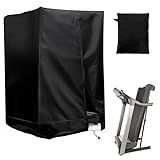 Nagpew Folding Treadmill Cover, Waterproof Treadmill Cover with Zipper, Drawstring, Storage Bag, Dust-proof Run Exercise Cardio Train Machine Protector for Home, Sport, Fitness, Indoor, Outdoor