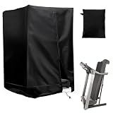 Nagpew Folding Treadmill Cover, Waterproof Treadmill Cover with Zipper, Drawstring, Storage Bag, Dust-proof Run Exercise Cardio Train Machine Protector for Home, Sport, Fitness, Indoor, Outdoor