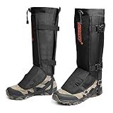 Frelaxy Snake Gaiters, Adjustable Waterproof Gaiters, Snake Bite Protection, Fit for Men & Women, Perfect for Hunting/Outdoor Work