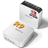 GEEKOM [2026 Edition] Mini PC AI A7 MAX with AMD Ryzen 9 7940HS 16GB DDR5(Not LPDDR) & 1TB SSD(Expandable) Desktop Mini Computers for Creation,Radeon 780M Graphics 4 Modes|Premium Support|USB4|8K|SD