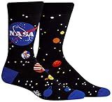Sock It To Me Men's Crew NASA Space Solar System Socks