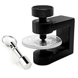Generic Mini-C Coin Clamper v2 Ping Test Gold Silver Coin Bar Pinger Tester, Pocket Pinger Coin Tester, Includes Hammer (Coin not Included）