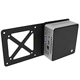 HumanCentric Mounting Bracket Compatible with Intel NUC, VESA Monitor Arm Extension Plate for NUC Mini PC Computer, 75x75mm and 100x100mm Patterns, Does not fit Hades and Skull Canyon NUC