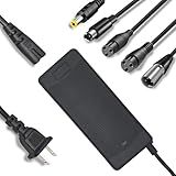 Electric Bike Charger 48V, 54.6V 2A Charger (5 Plugs) Fast Universal for 48V Lithium Battery, Compatible with Ebike, One Wheel, Electric Bicycle, Rad Power Bike