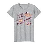 Star Wars Jabba The Hutt Need A Quick Loan T-Shirt, Women, Heather Grey, Small