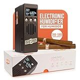 Oasis Plus 3.0 - Advanced Electronic Humidifier - LCD Display, Sensor Fan, Soft-Touch Button - 300-1000 Capacity - Refill Cartridge, Vapor Technology, Accessory Kit